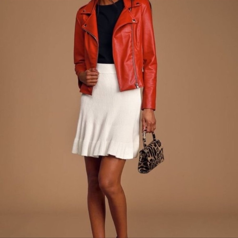 Free People Solid Gold Skirt